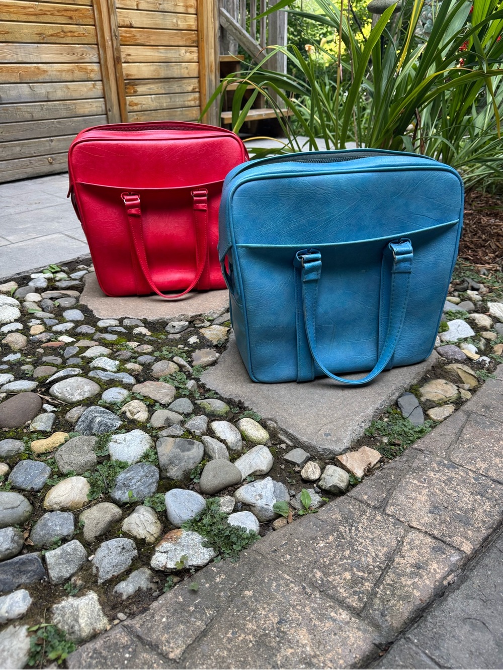 Vintage 1960s Samsonite Travel Luggage, two available